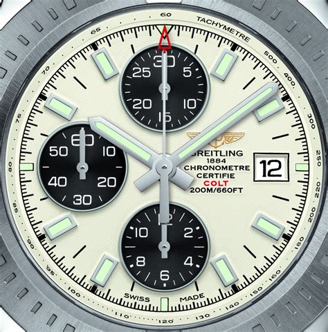 how to tell if my breitling watch is real|copy breitling colt chronograph watch.